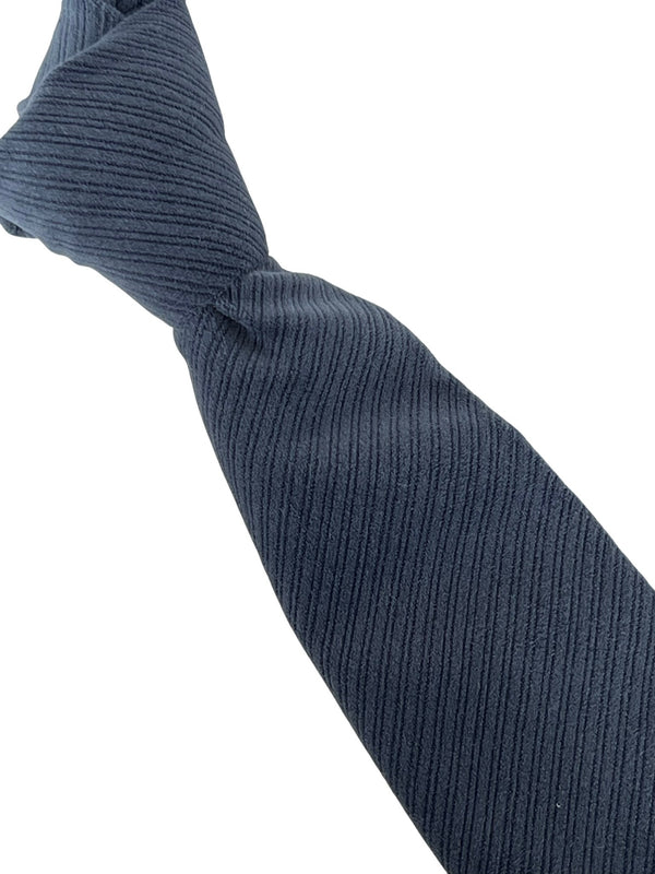 midnight grey dark indigo ink blue velvet feel tie